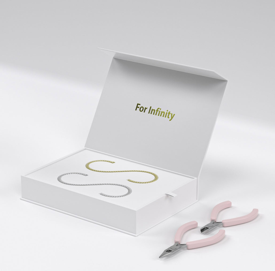 Couple’s Infinity Jewellery Bracelet Kit